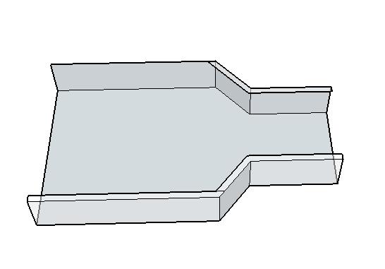 桥架各种弯头制作合集,150x100桥架90度弯头和45度弯头做法
