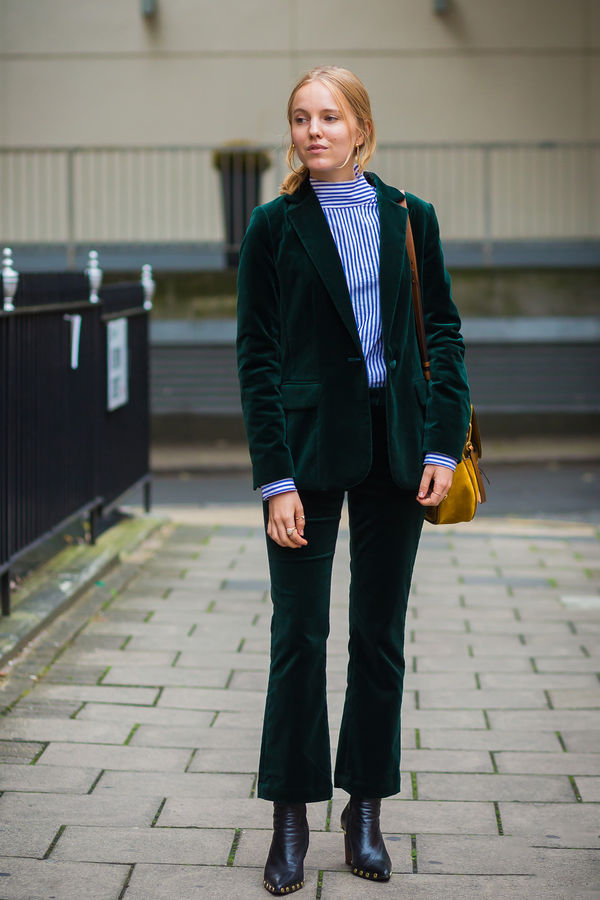 腿短的女生穿什么裤子显高,高腰裤小个子显腿直