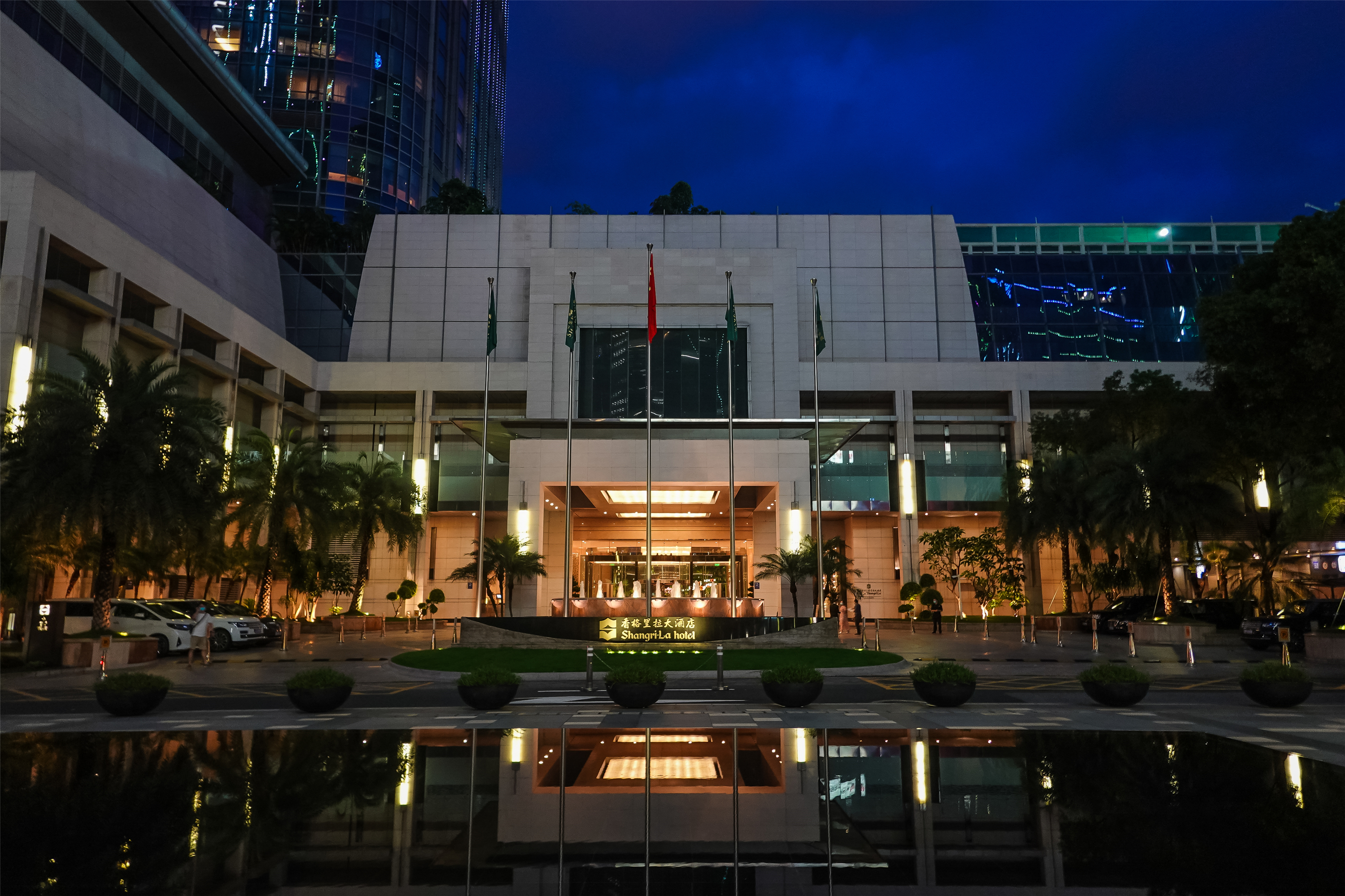 深圳福田香格里拉酒店房间,福田香格里拉酒店测评