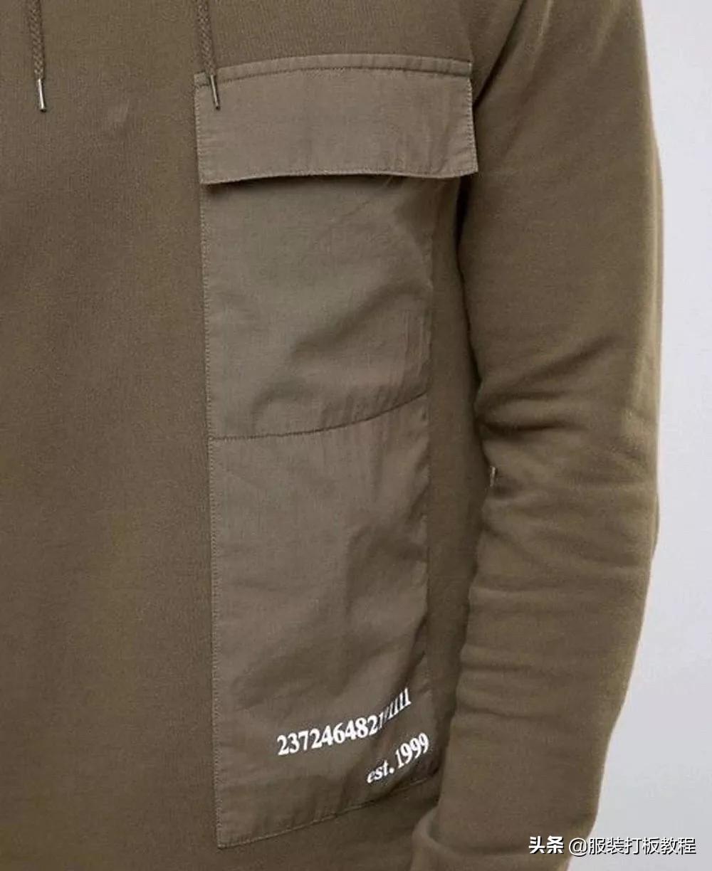 服装立体口袋制作视频教程,服装手工打版设计教程