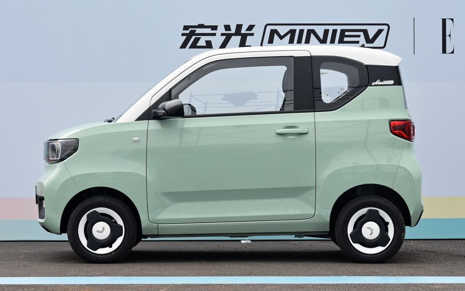 五菱宏光miniev马卡龙黄色现车,宏光马卡龙五菱