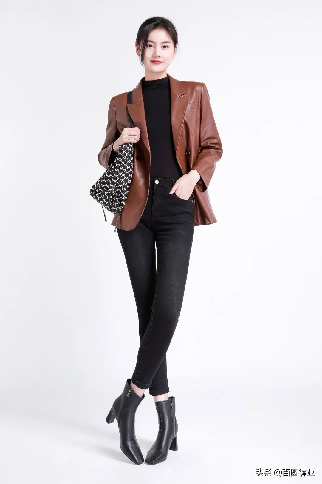 百圆裤业冬季裤子图片,百圆裤业格子裤冬款