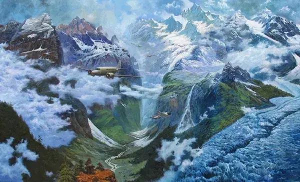 抗日战争中的驼峰航线,抗战时期空中生命线