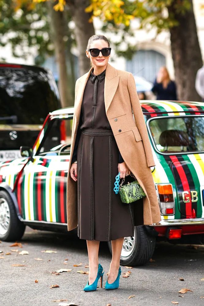 驼色大衣多种风格穿搭攻略,驼色大衣的高级感穿搭示范