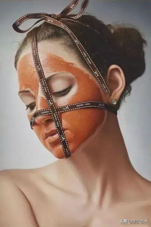 美女画家画美女，怎么看怎么美，看着她的画呼吸都要停滞了