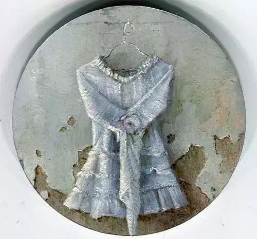 去艺术馆旅游回来画一幅画,油画风景随身带