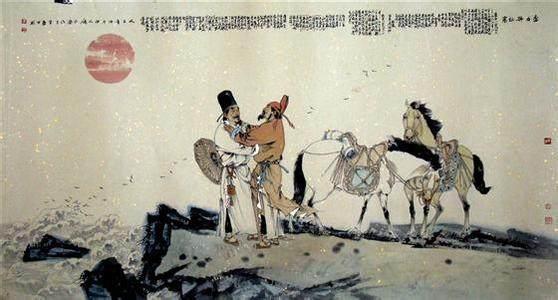 李白杜甫王维励志诗,送别诗词王维杜甫