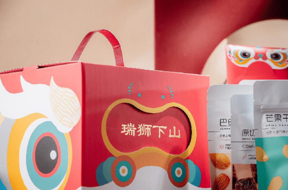 食品行业三巨头,三只松鼠坚果50克独立包装