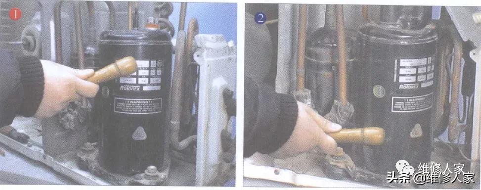 空调压缩机卡缸和抱轴的维修技巧,空调压缩机卡缸维修