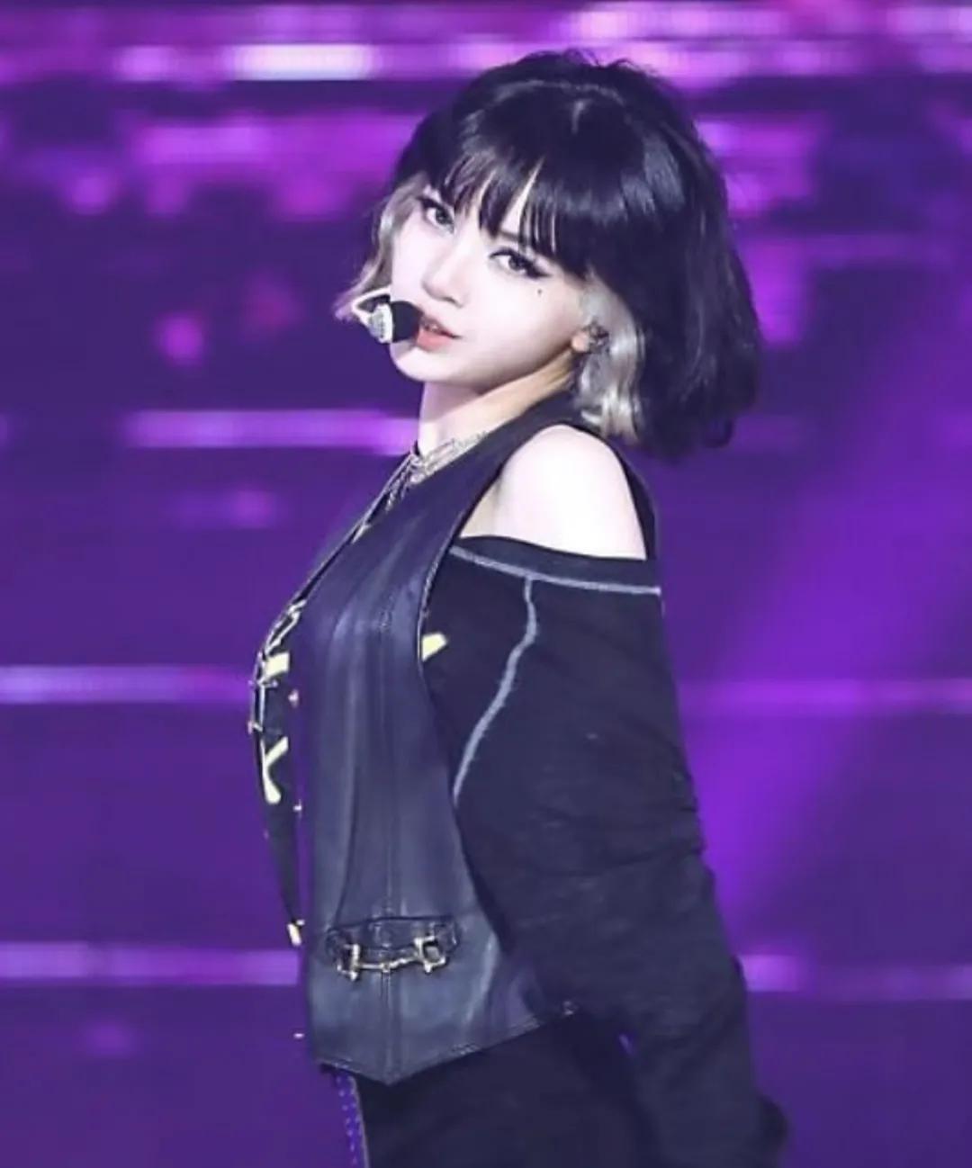 lisa同款的挂耳染,lisa同款挂耳染怎么挑染