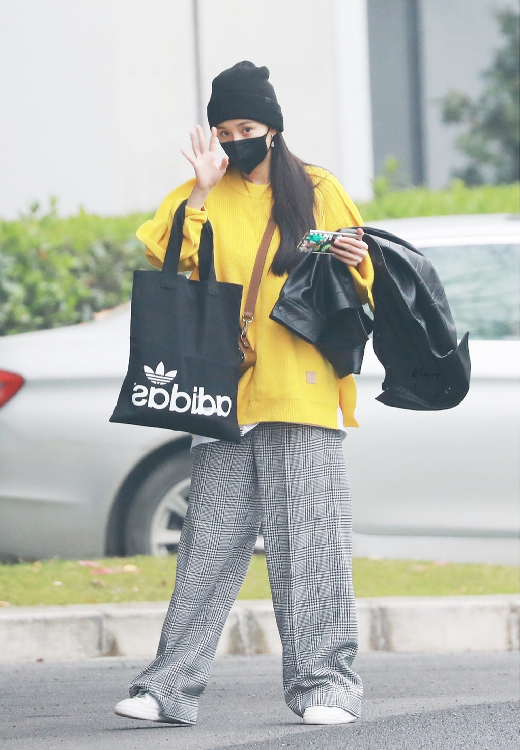 杨幂同款长辫子毛线帽,毛线帽杨幂