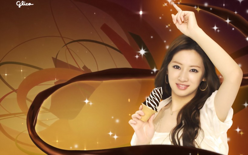 日本长得惊艳的女星北川景子,日本妹子北川景子