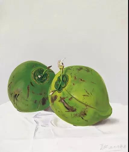 名家大师画白菜,画家笔下的工笔画白菜