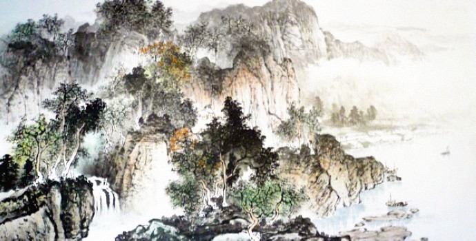 杨昌林山水画,杨昌林山水作品