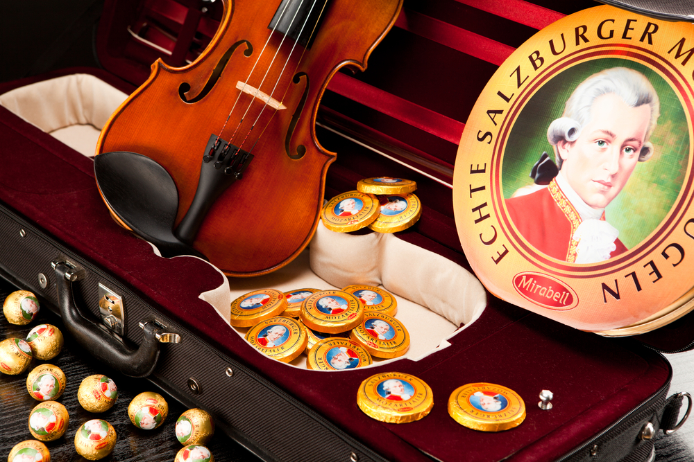 莫扎特巧克力礼盒,莫扎特金饼巧克力