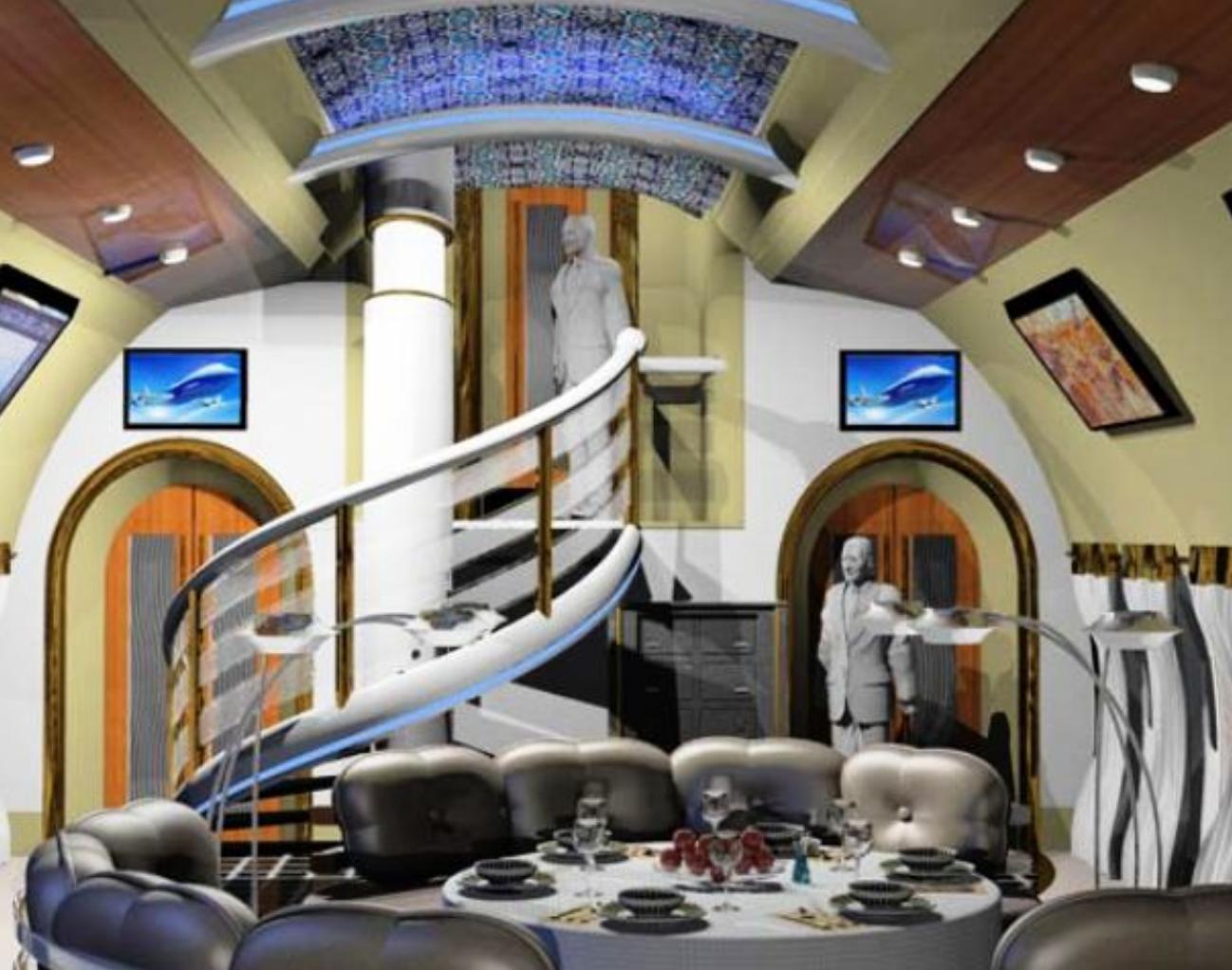 世界上最贵的私人飞机有多豪华,世界上最贵的私人飞机空间有多大