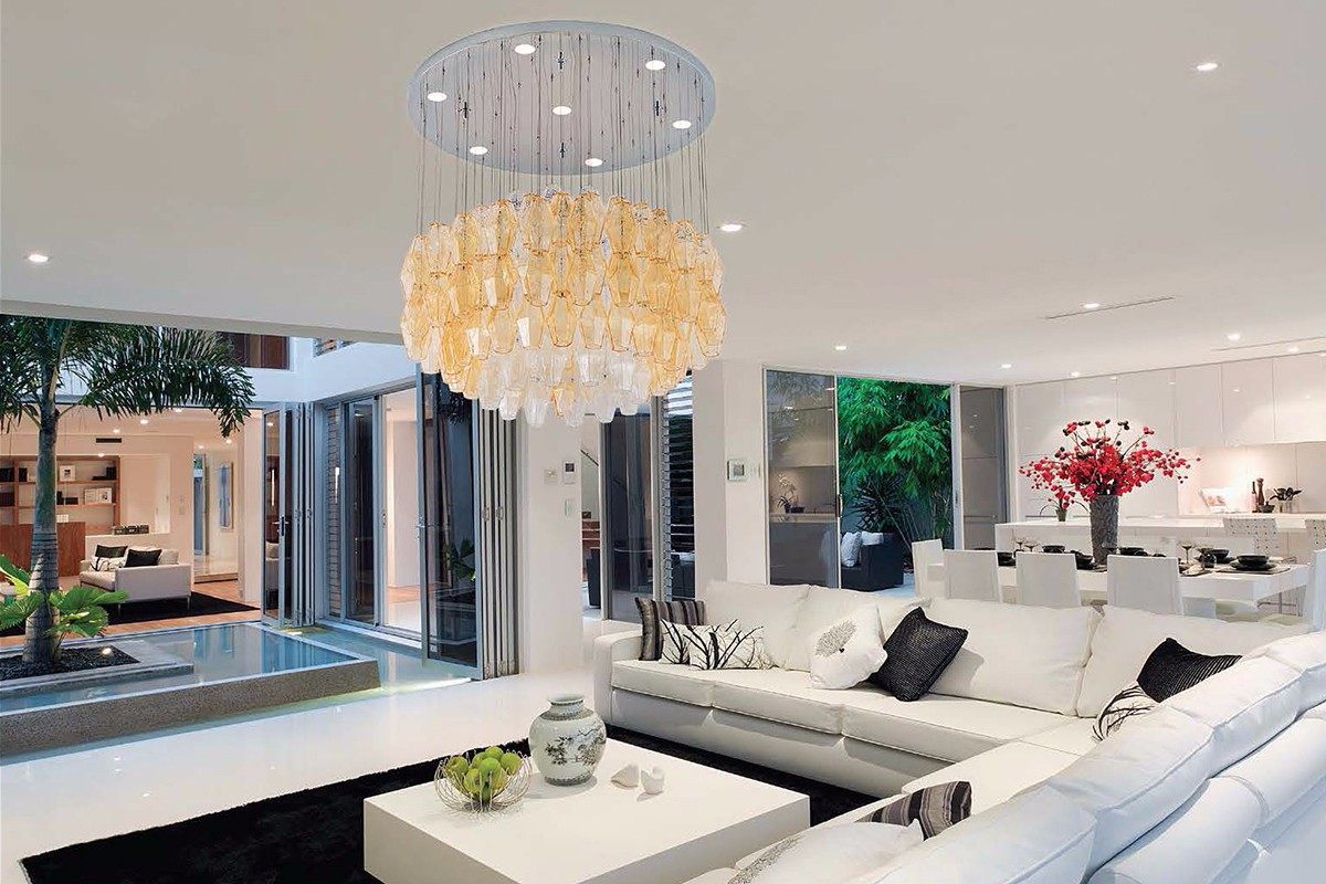 美式轻奢水晶吊灯全屋灯,意式轻奢水晶吊灯