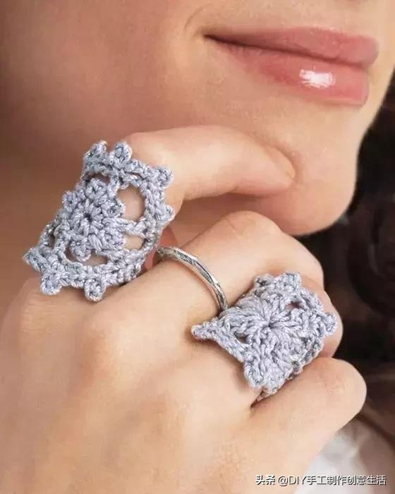 简单手工钩针diy小饰品,diy手工制作毛线钩针