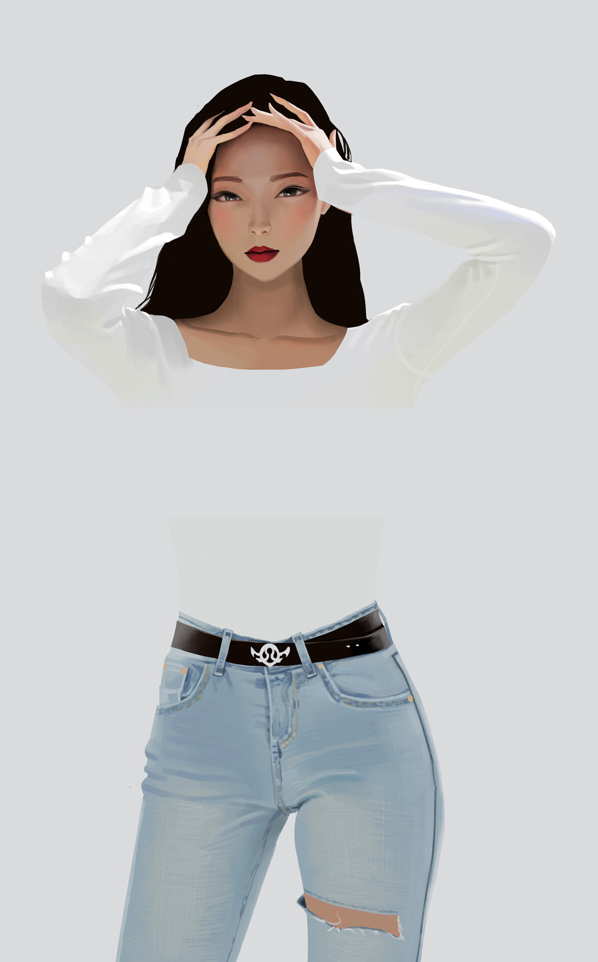 服饰穿搭小插画,30幅插画和你探讨如何时尚穿搭