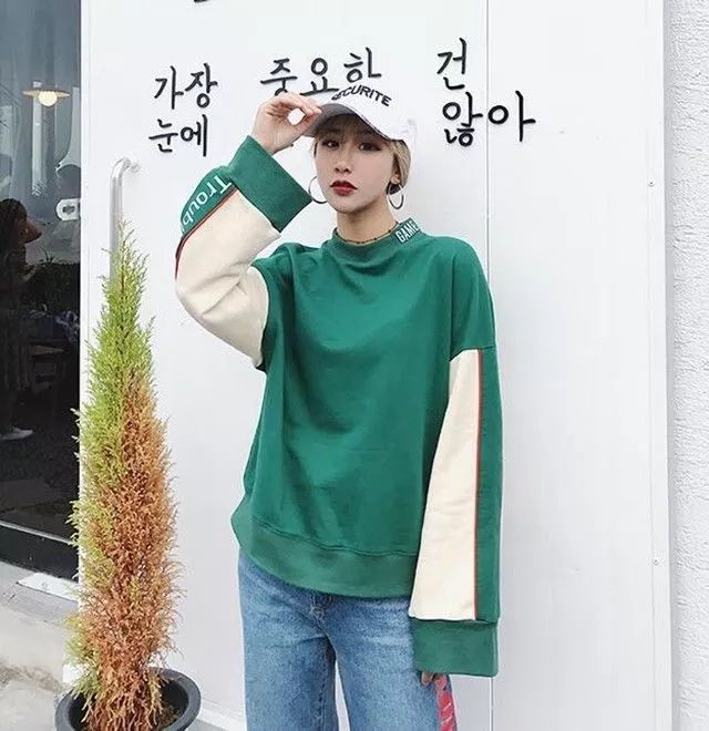 好看质感的卫衣,卫衣长了怎么穿好看