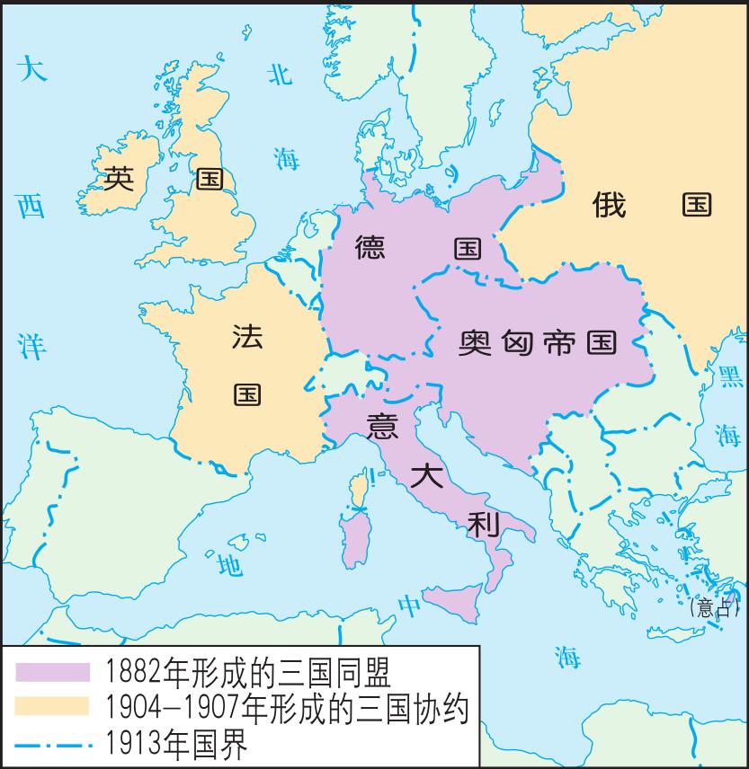 欧洲各国版图历史变化史,欧洲各个国家版图变化