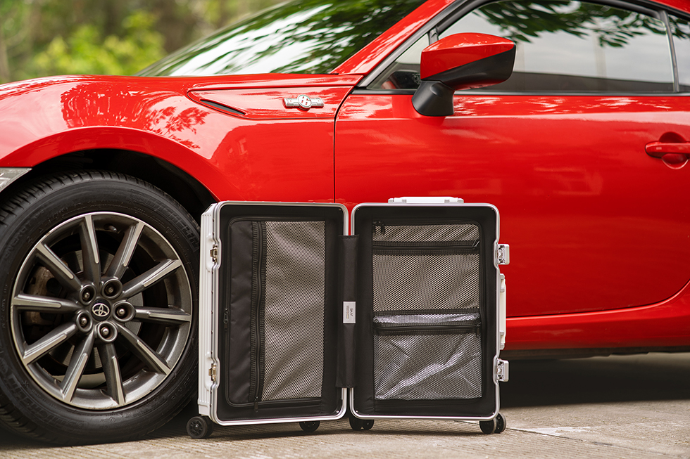 eazz铝框行李箱测评,EAZZ铝框登机箱