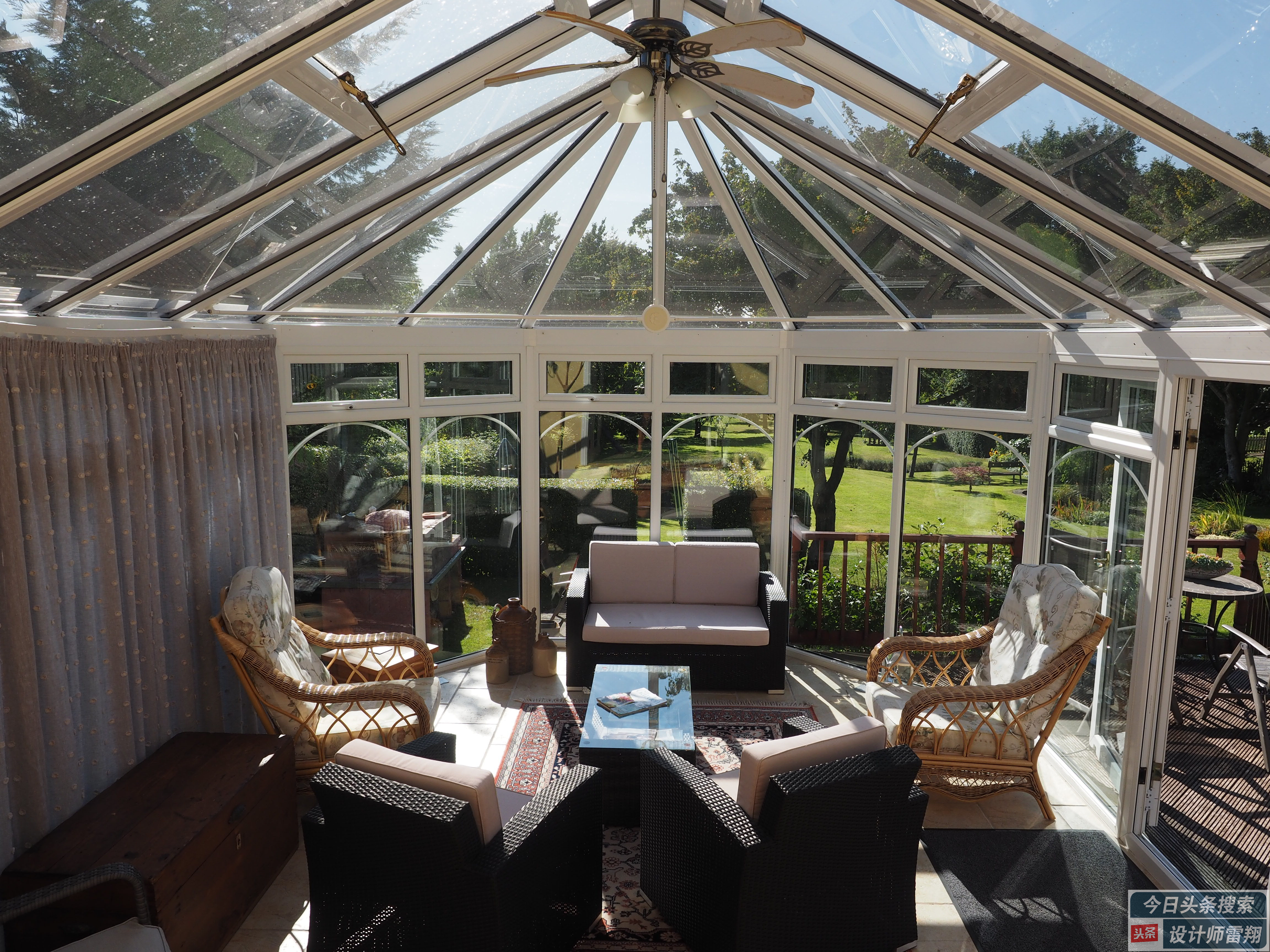 别墅庭院阳光房2023最新款设计,庭院阳光房设计