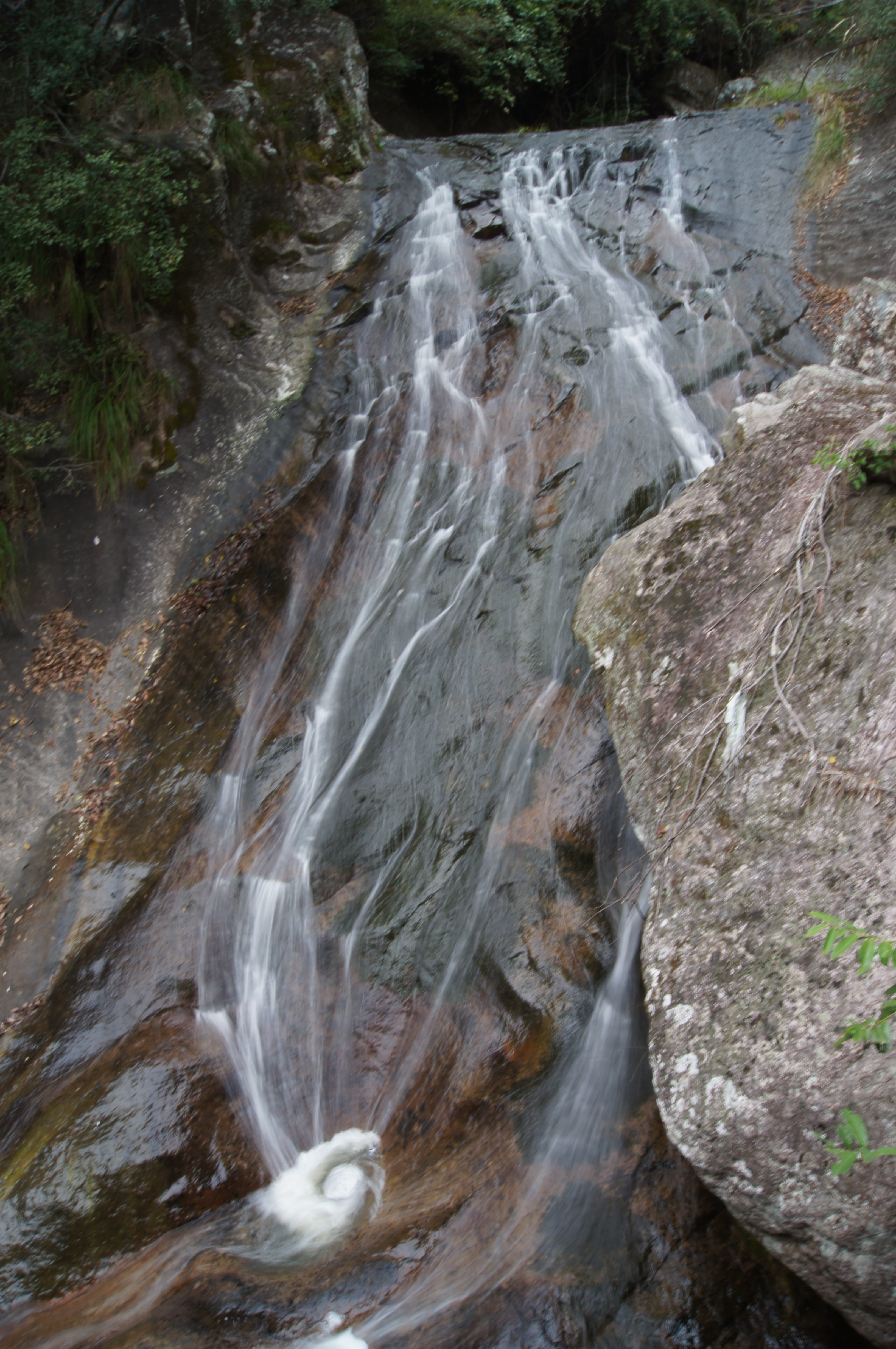 永泰百漈沟瀑布航拍,永泰百漈沟瀑布群