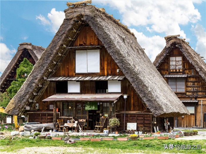 日本京都古建筑茅草屋顶,日本合掌造为什么铺茅草