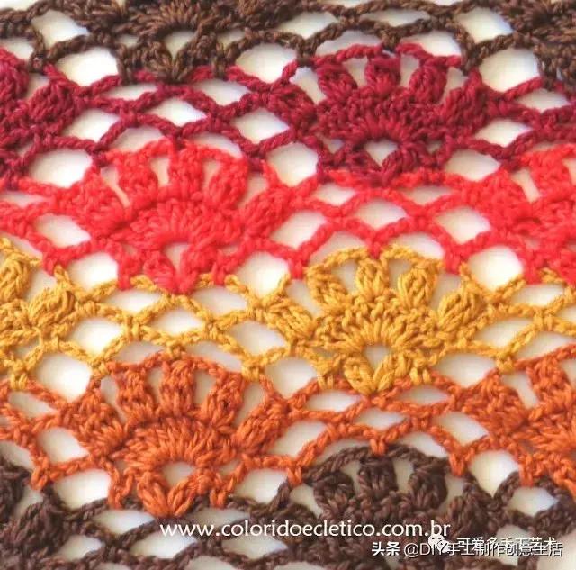 手工diy钩针编织围巾教程,diy手工编织围巾教程