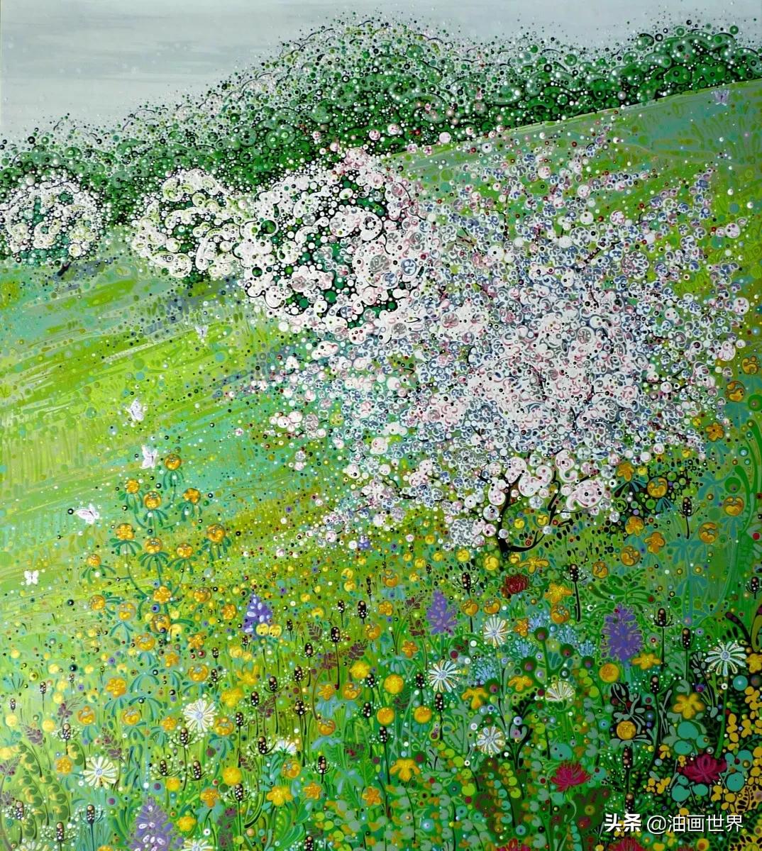 美丽和谐的色彩,丰富的图案,令人回味