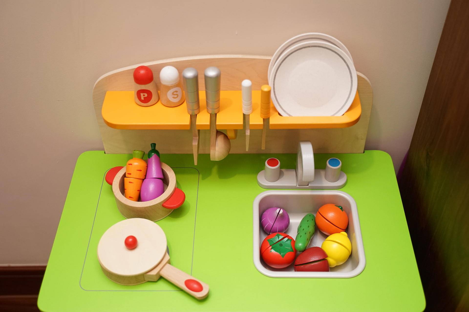 大厨从娃娃抓起Hape小厨房·切切乐开箱测评