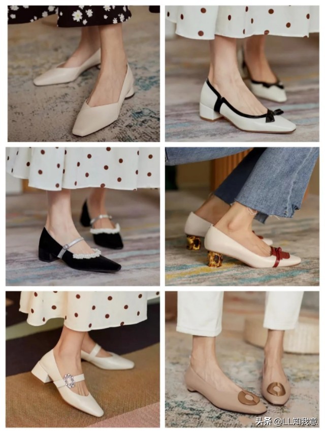 压花通勤百搭单鞋,秋季百搭单鞋女平底