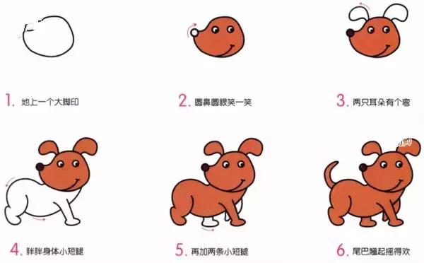 小蜗牛春夏秋冬四季创意画简笔画,亲子启蒙创意简笔画蝴蝶和蜻蜓