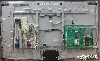 液晶电视闪屏故障维修视频,液晶电视满屏竖线故障维修
