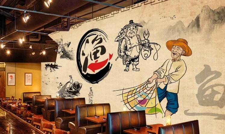 餐饮墙绘哪家好,餐饮店比较有寓意的墙绘