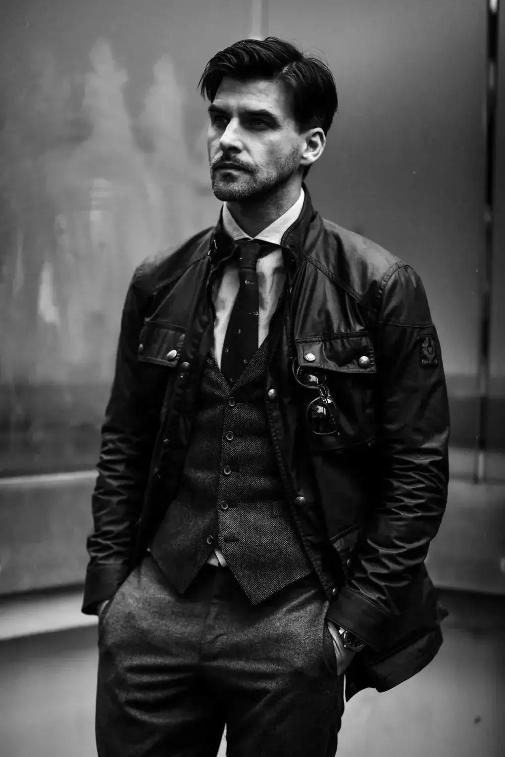 男生英伦雅痞风穿搭攻略,英伦绅士的穿搭