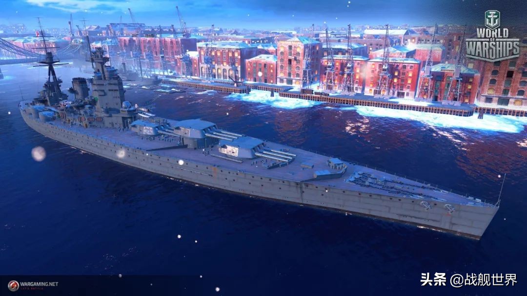 超强*弹核**HE成就7级打火机！来自红茶国的406战列舰纳尔逊