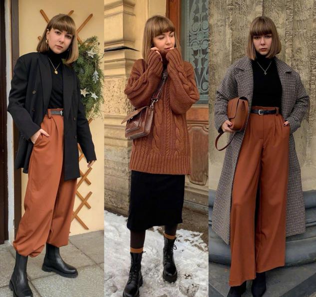 大地色高级感配色穿搭,大地色穿搭颜色