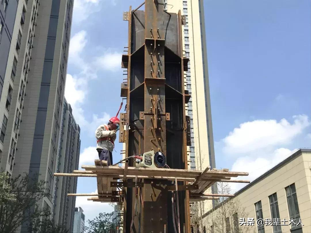 超高层型钢混凝土柱施工顺序,超高层型钢混凝土柱施工工艺