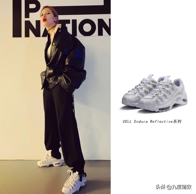 如何把运动风穿出性感?小野马泫雅和PUMA的组合还不错!