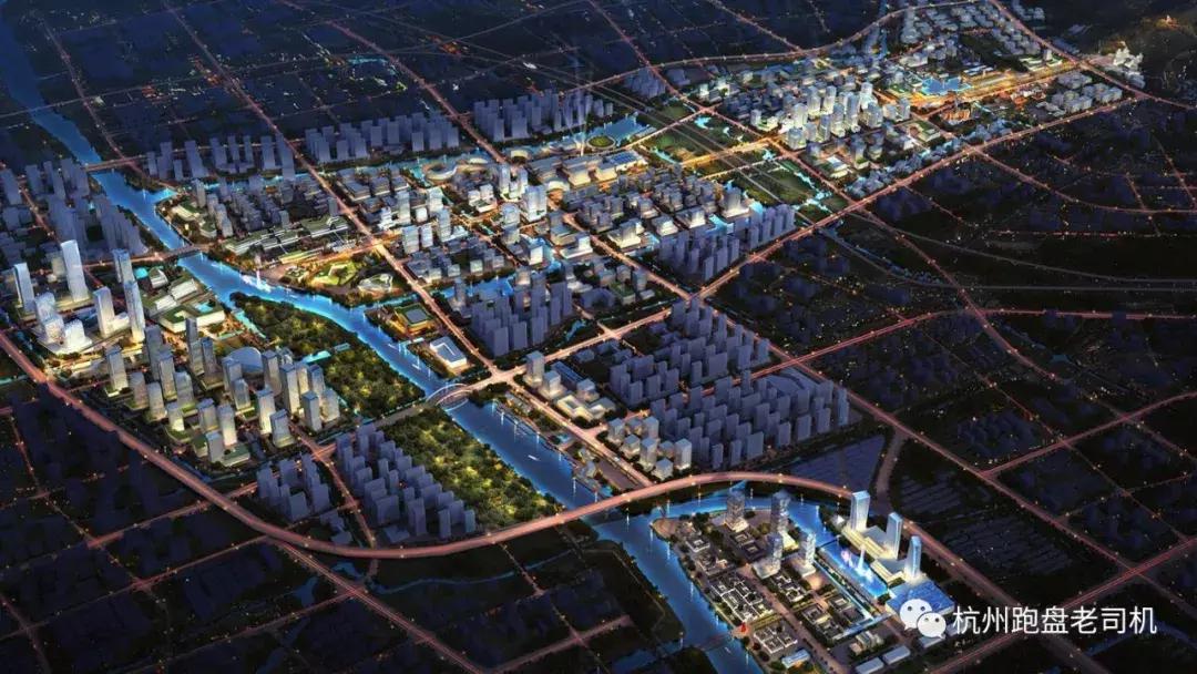 大运河新城开山姊妹盘，一个天上一个地下