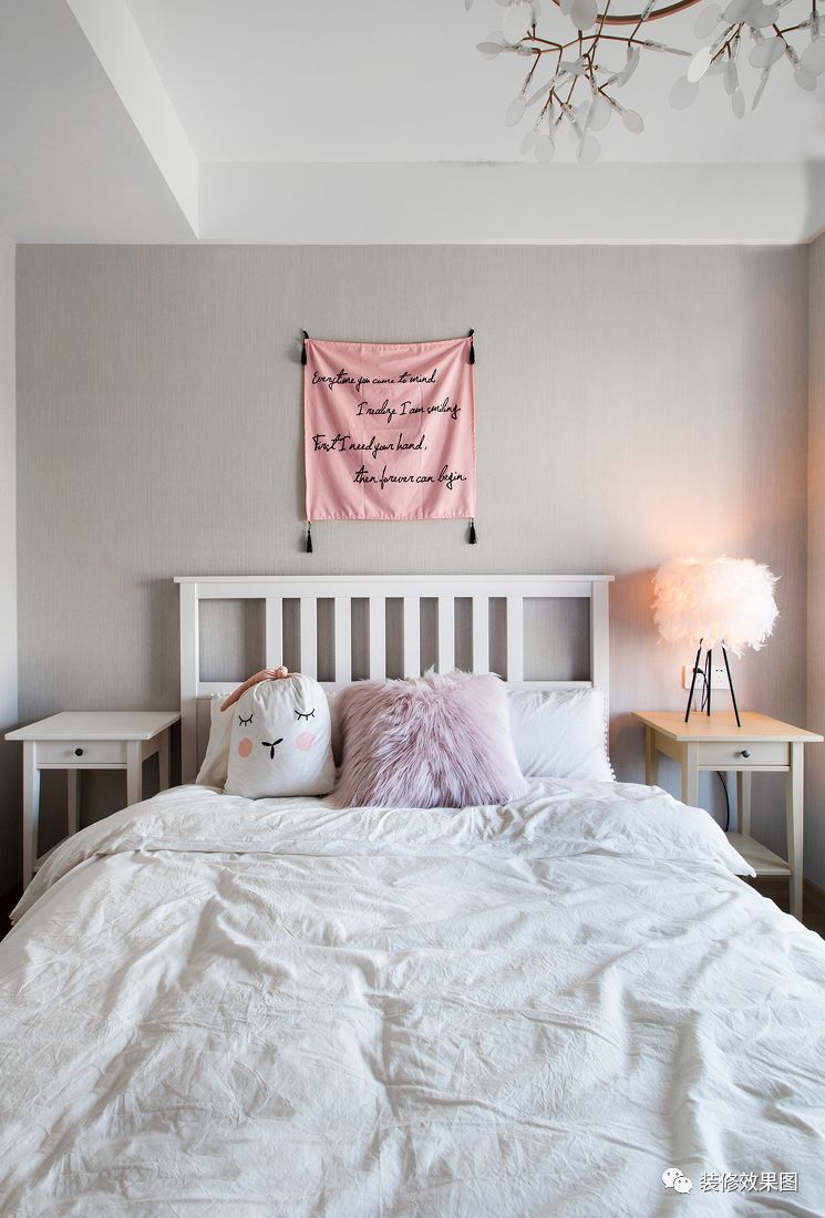 北欧130平米小户型图,经典2室一厅户型北欧风