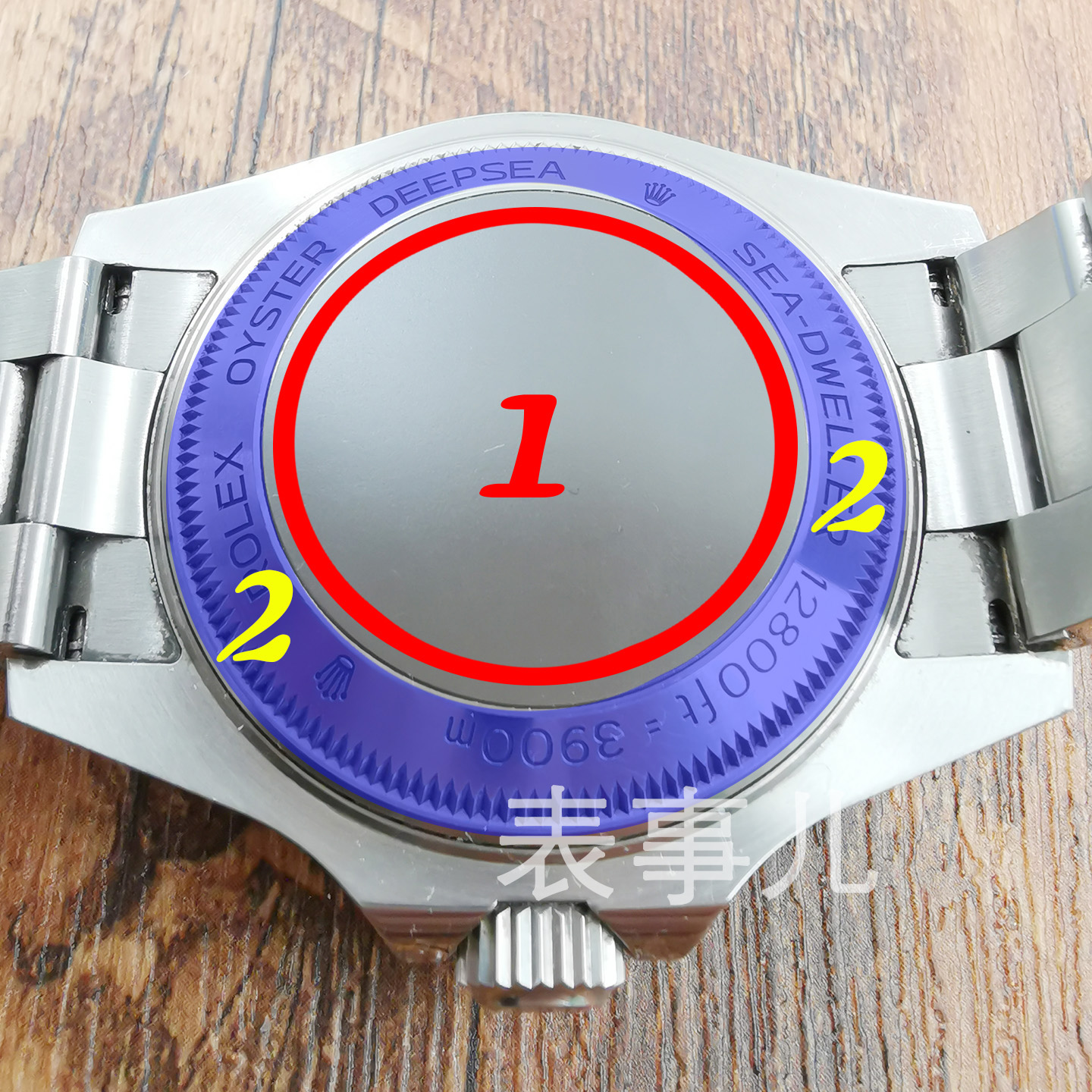 劳力士12800ft3900m红鬼王,3900米防水劳力士渐变鬼王