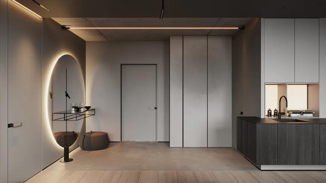 60平极简法式,禅意极简主义艺术