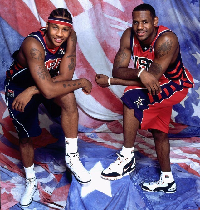 梦之队篮球集锦,美国梦之队的球星都穿什么鞋