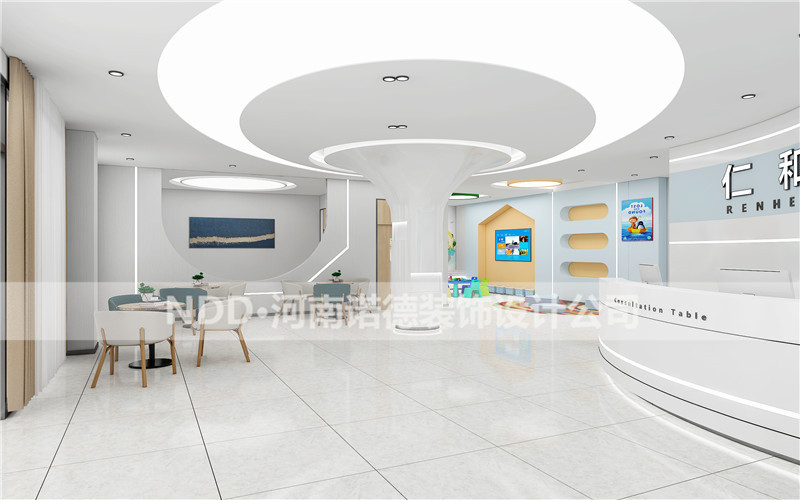 小型口腔诊所设计装修效果图,口腔诊所前台装修效果图