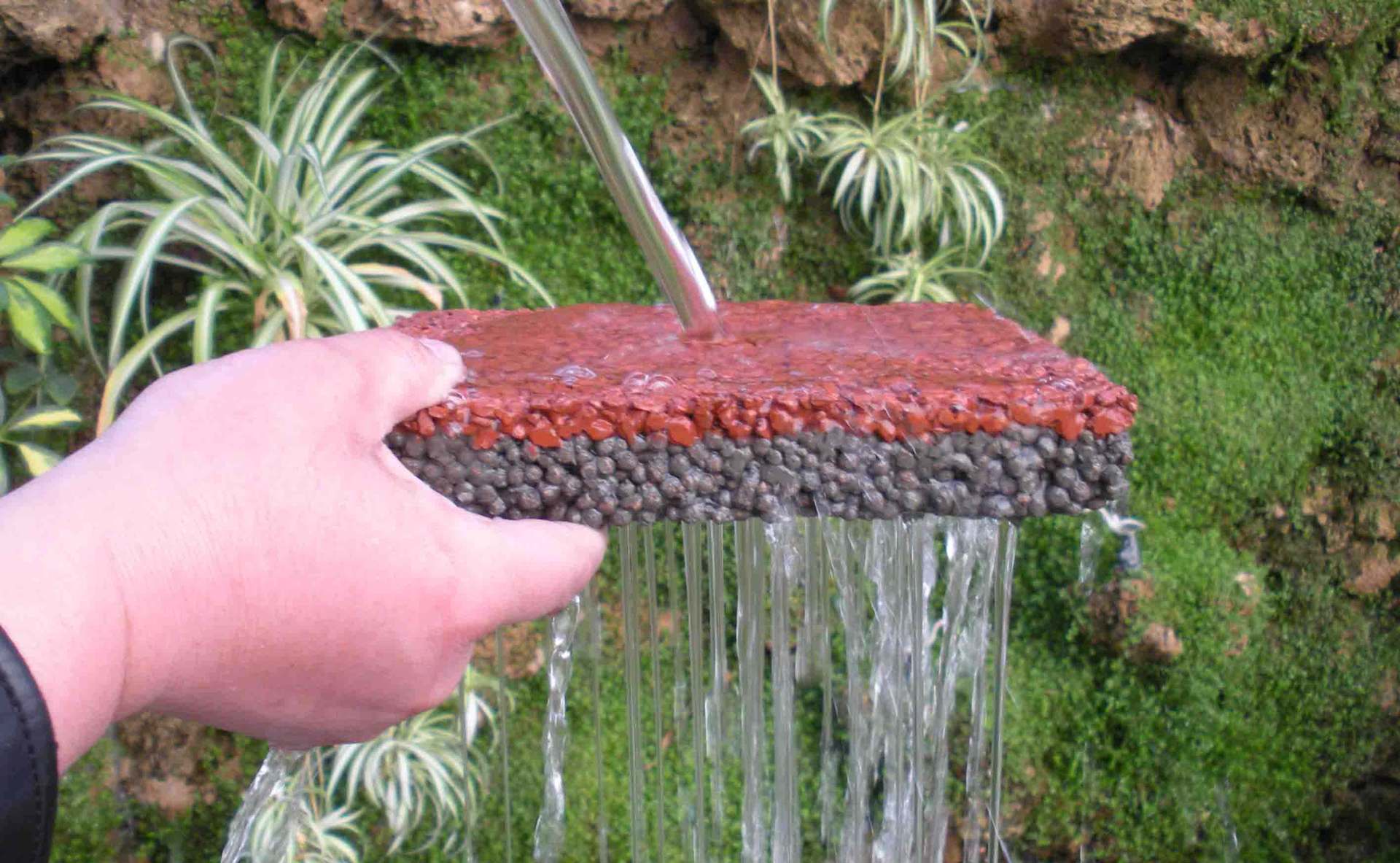 自家院子能做透水地面吗,中式院子透水地砖