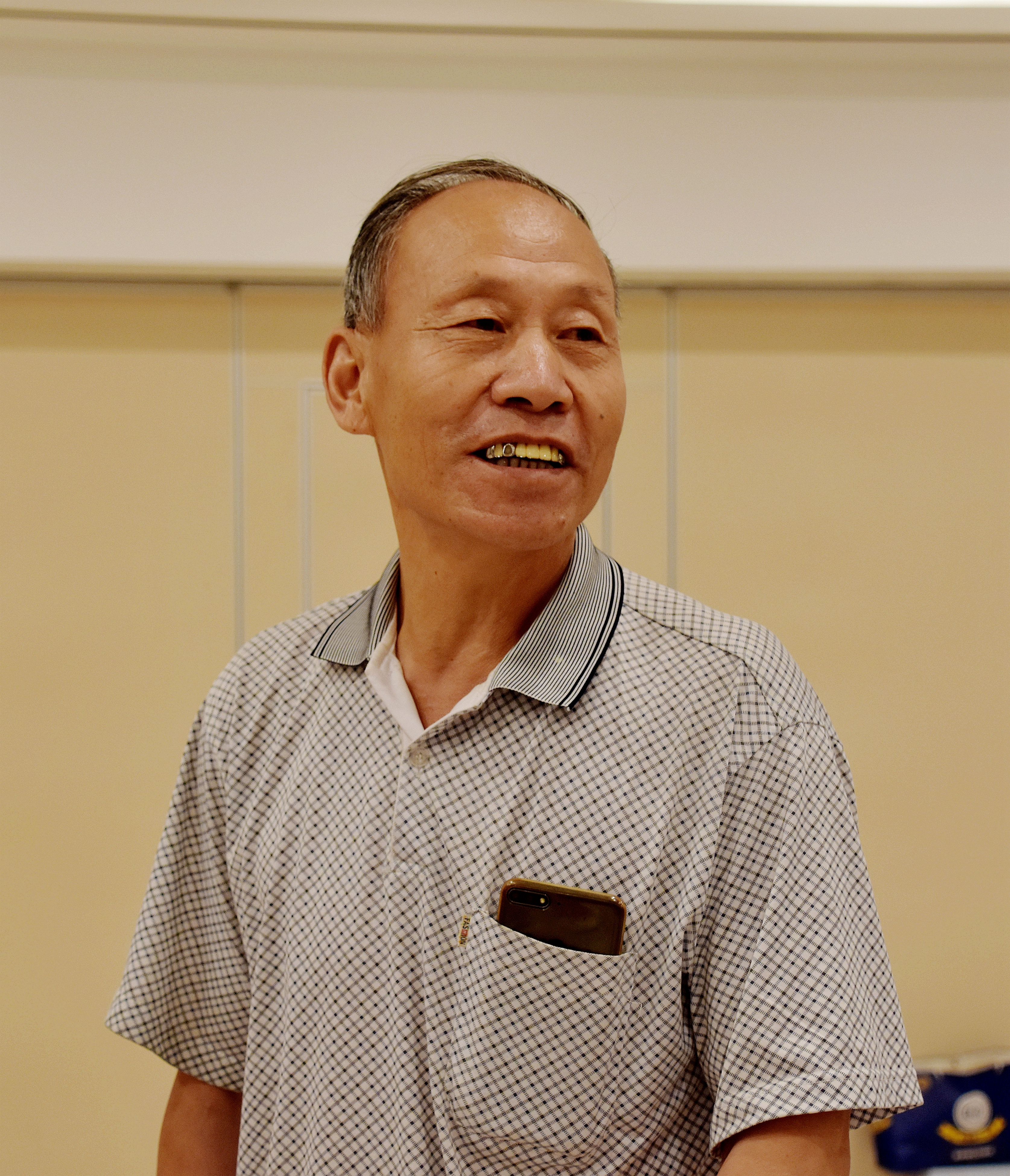 鸢飞社区福海花园小区举办庆祝建军94周年联谊会