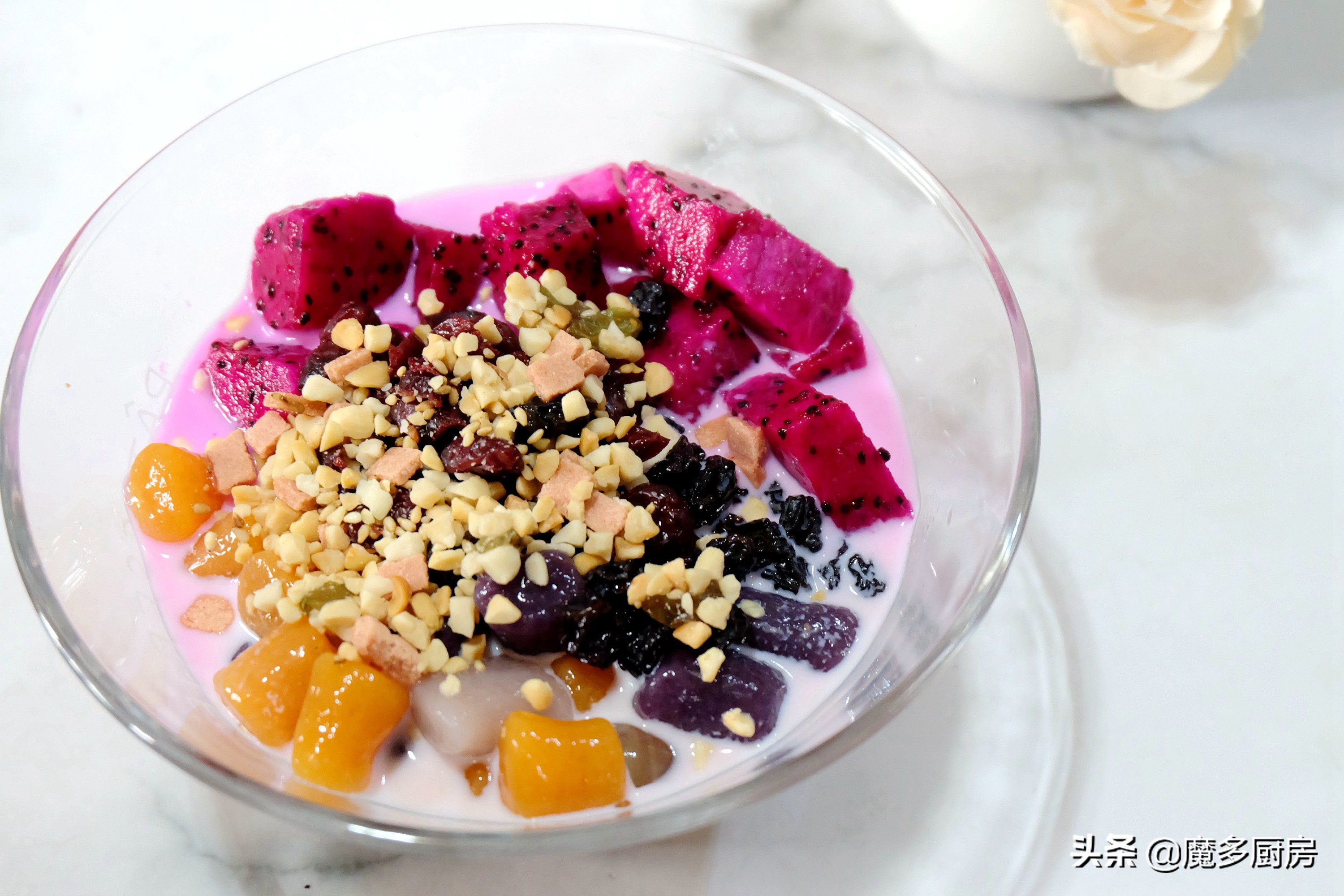 学做好吃的冰粉,用食材做好吃的冰粉